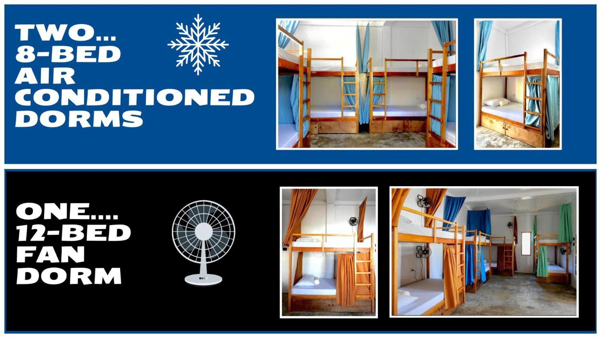 Three Little Birds Surf Hostel 제너럴 루나 외부 사진