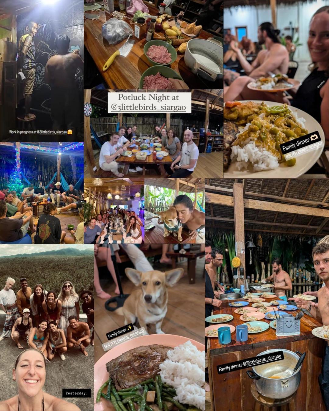 Three Little Birds Surf Hostel 제너럴 루나 외부 사진