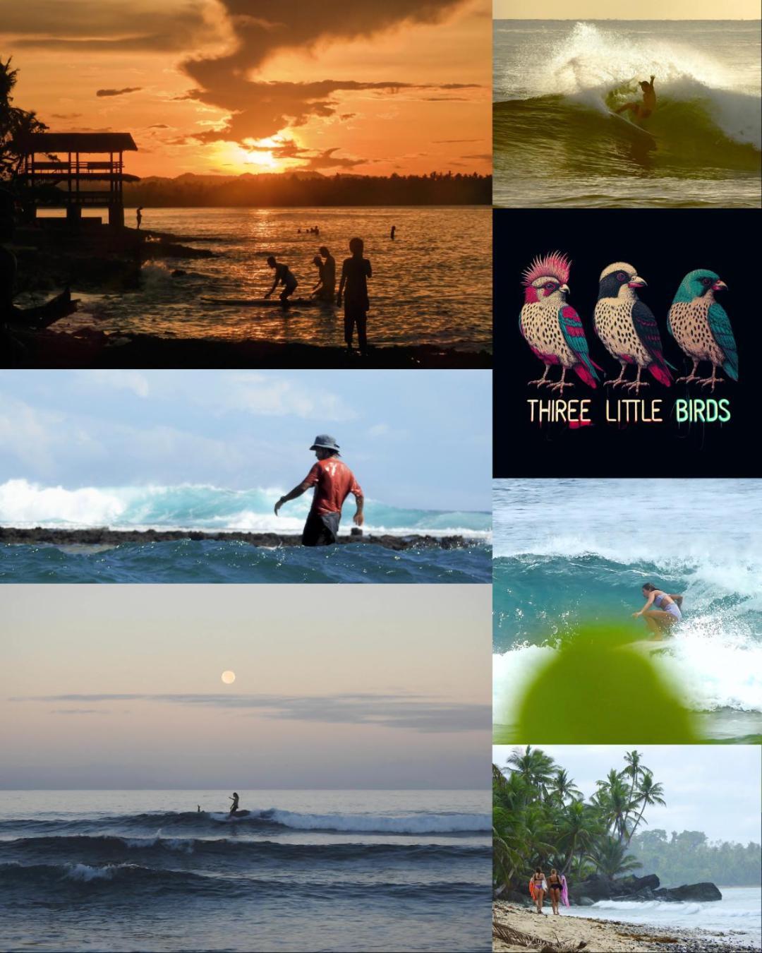 Three Little Birds Surf Hostel 제너럴 루나 외부 사진